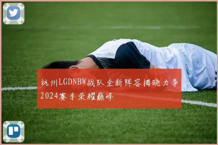 杭州LGDNBW战队全新阵容揭晓力争2024赛季荣耀巅峰