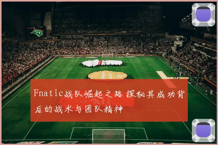 Fnatic战队崛起之路 探秘其成功背后的战术与团队精神